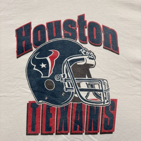 NFL Houston Texans Oversized white T-Shirt Size XL - Picture 2 of 4